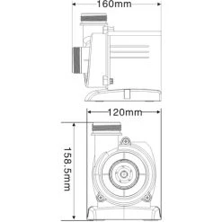 SunSun Pompe De Piscine 14000 L/h Circulation 120 W MAX-ECO CPP-14000 -Pompe et filtre de piscine Soldes 1026502 3