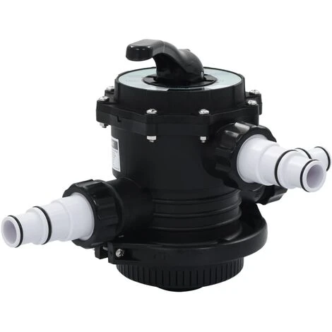 VidaXL Soupape à Multi-voies Pour Filtre à Sable ABS 1,5" 6 Voies 1 VidaXL Soupape à Multi-voies Pour Filtre à Sable ABS 1,5" 6 Voies