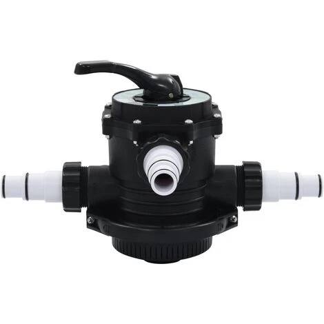VidaXL Soupape à Multi-voies Pour Filtre à Sable ABS 1,5" 6 Voies 2 VidaXL Soupape à Multi-voies Pour Filtre à Sable ABS 1,5" 6 Voies – Image 2