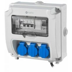 Coffret Electrique Piscine Hors Sol Filtration & Multifonctions 3 Prises NALTO