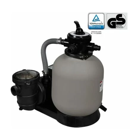 ASUPERMALL Pompe A Filtre A Sable 600 W 17000 L/h 1 ASUPERMALL Pompe A Filtre A Sable 600 W 17000 L/h
