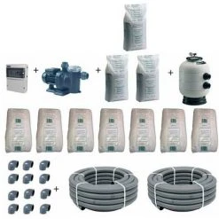 ASTRALPOOL Kit De Filtration Pour Piscine Avec Bassin De 10 X 5 M Jusqu'à 80 M3