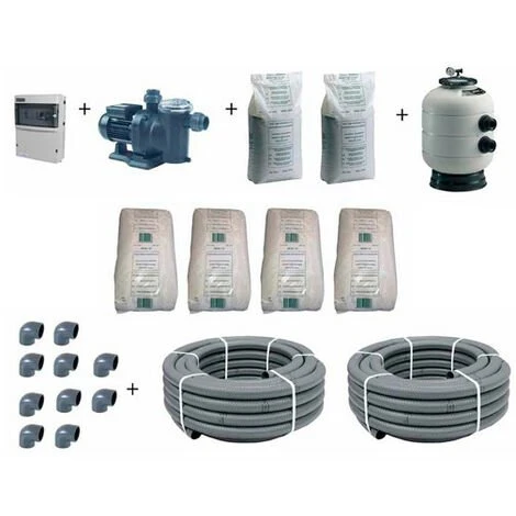 ASTRALPOOL Kit De Filtration Pour Piscine Avec Bassin De 8 X 4 M Jusqu'à 60 M3 1 ASTRALPOOL Kit De Filtration Pour Piscine Avec Bassin De 8 X 4 M Jusqu'à 60 M3