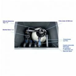 SUINGA Filtre Ramses Aster Compact Enterré + Pompe Sena 4 SUINGA Filtre Ramses Aster Compact Enterré + Pompe Sena -Pompe et filtre de piscine Soldes 27212625 2