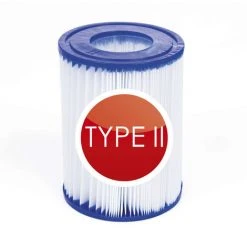 ALICE'S GARDEN Lot De 2 Cartouches Filtrantes Type 2 Pour Pompe - Ø10,6x13,6cm Compatibles Avec Bestway Côme, Vostok 4x2m, Vostok 5x2m, Spinelle 4x2m, Opalite Rotin, Peridot, Onega, Aral Et Onega Palmier. -Pompe et filtre de piscine Soldes 28171337 4