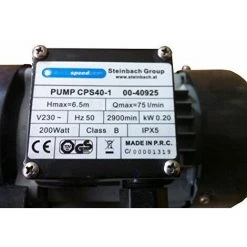 Steinbach Filtre à Sable Accessoire Pompe à Filtre Cps 40-1, Noir, 75l/min/200W/230V