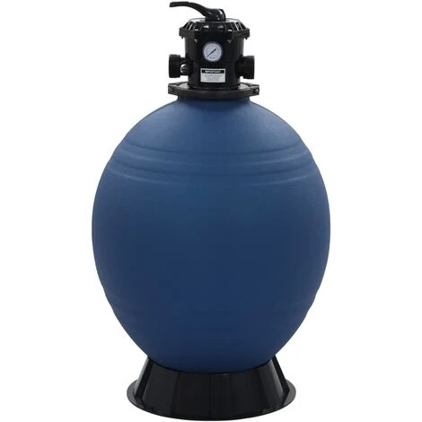 TRUE DEAL Filtre à Sable Pour Piscine Avec Vanne 6 Positions Bleu 660 Mm 2 TRUE DEAL Filtre à Sable Pour Piscine Avec Vanne 6 Positions Bleu 660 Mm – Image 2