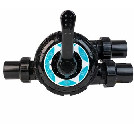 STEINER Vanne 1,5" Top 6 Voies + 3 Connecteurs Ø50mm 2 STEINER Vanne 1,5" Top 6 Voies + 3 Connecteurs Ø50mm – Image 2