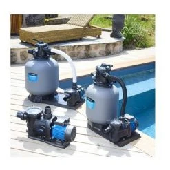 Filtre à Sable Ø350mm 4,5m³/h Vanne 1,5" Top 6 Voies STEINER -Pompe et filtre de piscine Soldes 30192845 5