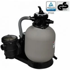 TRUE DEAL Pompe De Filtration à Sable, Pompe à Filtre à Sable 600 W 17000 L/h
