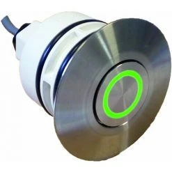 C.C.E.I Traversée De Paroi Pour Bouton Piezo Inox - CCEI