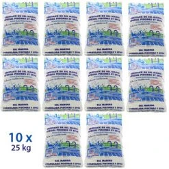 Traitement Au Sel - Sel Pour électrolyse Piscine - 10x25kg De Centrocom
