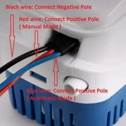 Kueatily Pompes De Cale, Pompe De Cale Automatique 12V 1100GPH Pompe à Eau Liquide Silencieuse Automatique Pour Pompe De Cale Marine Pompe à Eau Pour Bateaux, étangs, Piscines -Pompe et filtre de piscine Soldes 32991927 4