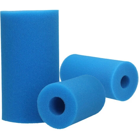 HAPPYSHOPPING L'eponge De Filtre De Piscine KKmoon (neutre) Peut Remplacer Le Filtre De Type A, Bleu 26.5 * 15 * 13.5 Cm Grand Trois Paquets - Bleu 26.5 * 15 * 13.5 Cm Grand Trois Paquets 3 HAPPYSHOPPING L'eponge De Filtre De Piscine KKmoon (neutre) Peut Remplacer Le Filtre De Type A, Bleu 26.5 * 15 * 13.5 Cm Grand Trois Paquets - Bleu 26.5 * 15 * 13.5 Cm Grand Trois Paquets – Image 3