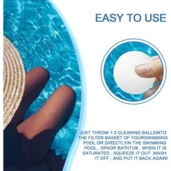 HAPPYSHOPPING Boule De Filtre De Piscine, 8 Pieces - 8 Pieces 8 HAPPYSHOPPING Boule De Filtre De Piscine, 8 Pieces - 8 Pieces -Pompe et filtre de piscine Soldes 33505379 4