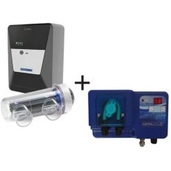 ASTRALPOOL Electrolyseur Au Sel E-Next 7 + Pompe Doseuse Micro PH - Astral Pool