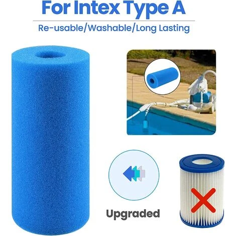 BETTERLIFE 2 Pièces Éponge Filtrante Type S1, Cartouche De Filtre En Mousse, Mousse Pour Filtre Piscine, Réutilisables Et Lavables, Filtre En Mousse Pour Spa, Piscine, Jacuzzi(20*10*4cm) 4 BETTERLIFE 2 Pièces Éponge Filtrante Type S1, Cartouche De Filtre En Mousse, Mousse Pour Filtre Piscine, Réutilisables Et Lavables, Filtre En Mousse Pour Spa, Piscine, Jacuzzi(20*10*4cm) – Image 4