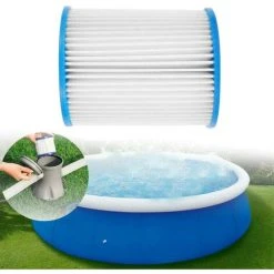 ILOVEMILAN Paquet De 2 Cartouches Filtrantes De Piscine De Type I, Vagues De Piscine De Type I, Cartouche Filtrante Lavable De Rechange Pour Le Nettoyage Du Filtre 9 ILOVEMILAN Paquet De 2 Cartouches Filtrantes De Piscine De Type I, Vagues De Piscine De Type I, Cartouche Filtrante Lavable De Rechange Pour Le Nettoyage Du Filtre -Pompe et filtre de piscine Soldes 37036165 5