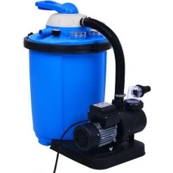 HAPPYSHOPPING Pompe De Filtration A Sable Avec Minuterie 550 W 50 L -Pompe et filtre de piscine Soldes 41862385 3