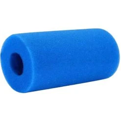 Piscine Filtre Betterlife, Piscine Filtre Pour Intex Type A Reutilisable / Lavable Piscine Filtre En Mousse Eponge Cartouche Nettoyeur De Piscine, 10Cmx20Cm Bleu，3pcs