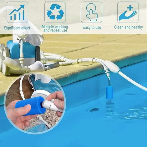 Piscine Filtre Betterlife, Piscine Filtre Pour Intex Type A Reutilisable / Lavable Piscine Filtre En Mousse Eponge Cartouche Nettoyeur De Piscine, 10.2*9.3*3Cm Bleu,3pcs 2 Piscine Filtre Betterlife, Piscine Filtre Pour Intex Type A Reutilisable / Lavable Piscine Filtre En Mousse Eponge Cartouche Nettoyeur De Piscine, 10.2*9.3*3Cm Bleu,3pcs – Image 2