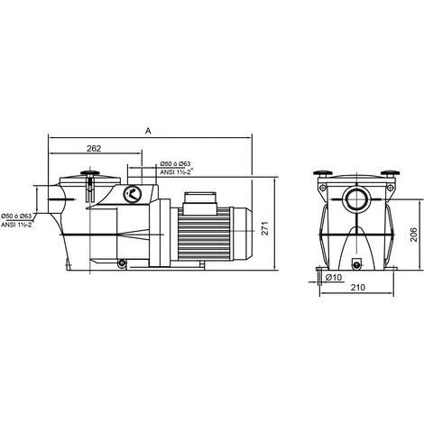 Pompe De Filtration 21,9m3/h Tri Ie3 - Ks150t - Kripsol 4 Pompe De Filtration 21,9m3/h Tri Ie3 - Ks150t - Kripsol – Image 4