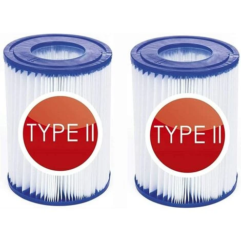 READCLY Cartouches Filtrantes Pour Bestway II Taille 2 Spa Remplacement Filtre De Piscine Gonflable Accessoires Cartouches Filtrantes Papier 106 X 136 Mm 2 Pièces. 1 READCLY Cartouches Filtrantes Pour Bestway II Taille 2 Spa Remplacement Filtre De Piscine Gonflable Accessoires Cartouches Filtrantes Papier 106 X 136 Mm 2 Pièces.