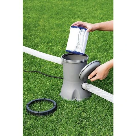 READCLY Cartouches Filtrantes Pour Bestway II Taille 2 Spa Remplacement Filtre De Piscine Gonflable Accessoires Cartouches Filtrantes Papier 106 X 136 Mm 2 Pièces. 5 READCLY Cartouches Filtrantes Pour Bestway II Taille 2 Spa Remplacement Filtre De Piscine Gonflable Accessoires Cartouches Filtrantes Papier 106 X 136 Mm 2 Pièces. – Image 5