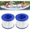 READCLY Lot De 2/4 / 6 Cartouches Filtrantes De Remplacement Pour Spa/Tub, Cartouches De Filtres De Piscine Pour Aqua Spa/B Cool 2 / Be Spa/Ospazia/Hesperide/Sunbay/Water Health/Spark (2 PCS)