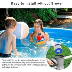 SUPERMARKET Cartouche Filtrante VI Pour Bestway, Hot Tub Filtre, Cartouches De Filtre De Piscine Pour Lay-Z-Spa, Paris, Miami, Vegas, Monaco, Palm Springs, 2 Filtres，Superma -Pompe et filtre de piscine Soldes 51169867 4