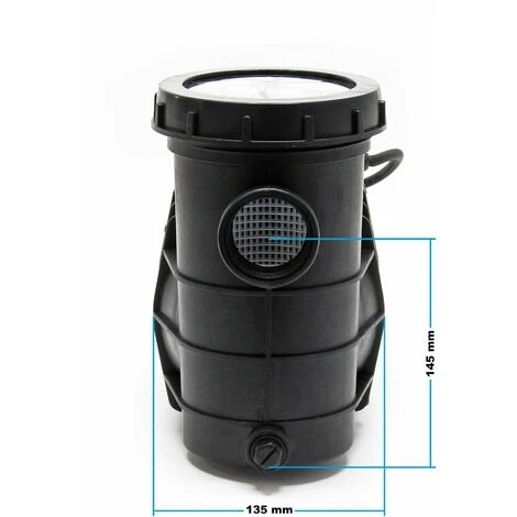 HELLOSHOP26 Pompe Piscine 8000l/h 380 Watts Pompe Filtration Circulation Eau Pool 5 HELLOSHOP26 Pompe Piscine 8000l/h 380 Watts Pompe Filtration Circulation Eau Pool – Image 5