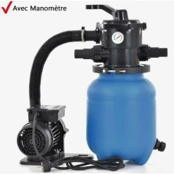 Hecht Jardin 302200 Système De Filtre à Sable De Piscine 6 M3/h 200 W Capacité De Sable 12kg -Pompe et filtre de piscine Soldes 53347052 3