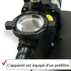 Hecht Jardin 302113 Système De Filtre à Sable(avec Pré-filtre) De Piscine 7 M3/h 450 W Capacité De Sable 20kg -Pompe et filtre de piscine Soldes 53347069 3