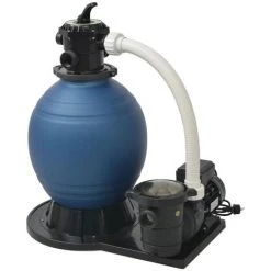 Hommoo Pompe De Filtration A Sable 1000 W 16800 L/h XL 7 Hommoo Pompe De Filtration A Sable 1000 W 16800 L/h XL -Pompe et filtre de piscine Soldes 54168240 3