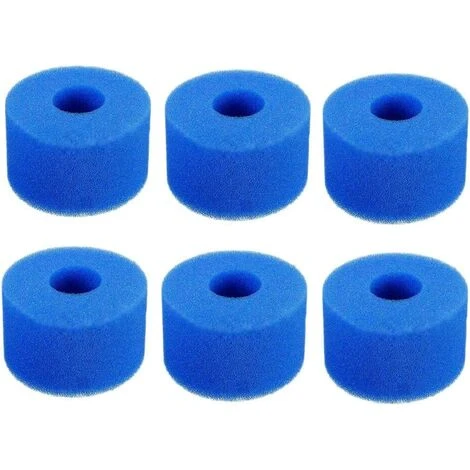 ILOVEMILAN Lot De 6 Cartouches Filtrantes Lavables Réutilisables S1 Bleu 1 ILOVEMILAN Lot De 6 Cartouches Filtrantes Lavables Réutilisables S1 Bleu