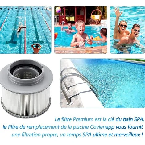 Filtre,Cartouches De Filtre De Piscine,Filtre Cartouches De Rechange De Filtre Pour Baignoire,Spa,Piscine, 2PCS, Fontainebleau 4 Filtre,Cartouches De Filtre De Piscine,Filtre Cartouches De Rechange De Filtre Pour Baignoire,Spa,Piscine, 2PCS, Fontainebleau – Image 4