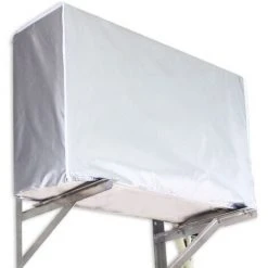 Housse Climatiseur Extérieur Couverture Etanche Climatiseur Housse Anti-poussière Pour La Maison, 94*40*73cm,Fontainebleau