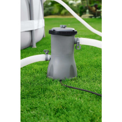 Bestway - Filtre à Cartouche 3,028 M3/h 85 W Cartouche Type II, Pour Piscine Hors Sol 5 Bestway - Filtre à Cartouche 3,028 M3/h 85 W Cartouche Type II, Pour Piscine Hors Sol â Image 5