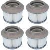 GUAZHUNIFR Lot De 4 Filtres De Rechange Pour MSpa FD2089, Cartouche De Filtre Pour Piscine, Et Spas,GU.B/bon