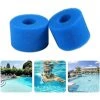 ALMI 2pcs Filterschwamm Typ A，Filter Intex Typ A，filterschwamm，Patronenschwamm Poolfilter Schwimmbad Filter Schaum Für Schwimmbad Aquarium Whirlpool （93 * 30 * 102）