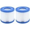 ALMI Lot De 2 Cartouche De Rechange Pour Filtre Bestway Cartouche Filtrante VI Pour Lay-Z-Spa Miami, Vegas, Monaco