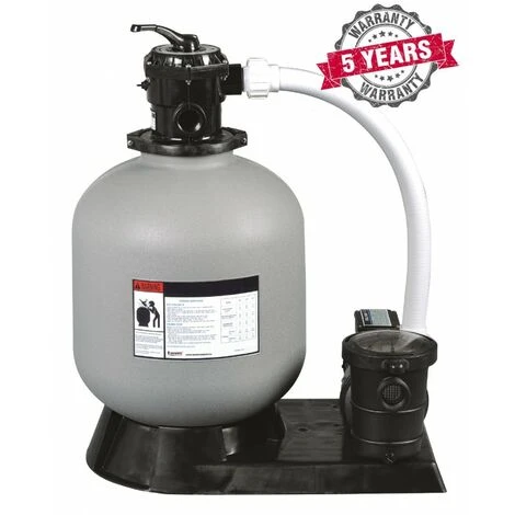 SAN MARCO Groupe De Filtration 10 M3/H Avec Pompe Moteur 0,75 CV 1 SAN MARCO Groupe De Filtration 10 M3/H Avec Pompe Moteur 0,75 CV