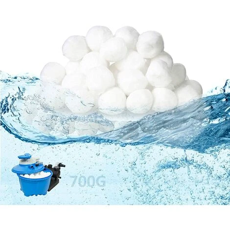 ABCRITAL Filtre Balls Balles De Filtration, Filtre Pour Piscine De 700G/1400G Peut Remplacer 25Kg/50Kg Sable Filtrant, Convient À Divers Systèmes De Filtration Boules De Filtre De Piscine 1 ABCRITAL Filtre Balls Balles De Filtration, Filtre Pour Piscine De 700G/1400G Peut Remplacer 25Kg/50Kg Sable Filtrant, Convient À Divers Systèmes De Filtration Boules De Filtre De Piscine