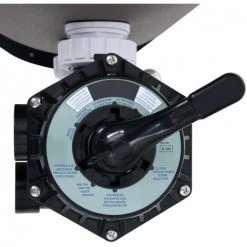 ASUPERMALL Filtre à Sable Pour Piscine Avec Vanne à 6 Voies Gris 8 ASUPERMALL Filtre à Sable Pour Piscine Avec Vanne à 6 Voies Gris -Pompe et filtre de piscine Soldes 57734098 4