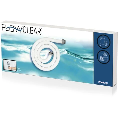 BESTWAY DEUTSCHLAND GMBH Sans Collier De Serrage Tuyau De Pompe Piscine Universel 3 M 1 BESTWAY DEUTSCHLAND GMBH Sans Collier De Serrage Tuyau De Pompe Piscine Universel 3 M