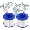 REGALI Lot De 2 Cartouches Filtrantes De Rechange Pour Spa Hot Tub/Spa - Avec Filetage à Vis - Pour Spa-N1407535/filtre For Mspa,Pour Spa Pool Filtre Kit D'entretien