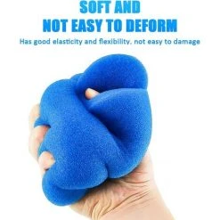 TANABATA Éponge Filtrante Type A 10*20cm,Mousse Pour Filtre Piscine Reutilisable 4 Pcs,Filtre Éponge Cartouche,Filtre De Piscine En Mousse,Réservoir De Poissons Filtre Éponge,Eponge De Filtre Pour Aquarium -Pompe et filtre de piscine Soldes 58385549 4