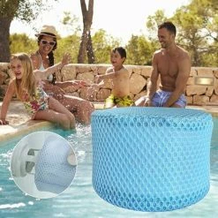 AOUGO Lot De 6 Sacs En Maille Pour Filtre De Piscine MSpa, Filtre De Piscine Gonflable, Cartouches De Spa, Filet De Protection 10,5 X 6,8 Cm 9 AOUGO Lot De 6 Sacs En Maille Pour Filtre De Piscine MSpa, Filtre De Piscine Gonflable, Cartouches De Spa, Filet De Protection 10,5 X 6,8 Cm -Pompe et filtre de piscine Soldes 58573983 5