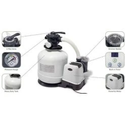Pompe à Filtre à Sable Intex 26644GS - 5.700 Litres Par Heure 9 Pompe à Filtre à Sable Intex 26644GS - 5.700 Litres Par Heure -Pompe et filtre de piscine Soldes 58676087 5