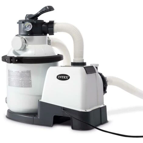 Pompe à Filtre à Sable Intex 26644GS - 5.700 Litres Par Heure 1 Pompe à Filtre à Sable Intex 26644GS - 5.700 Litres Par Heure